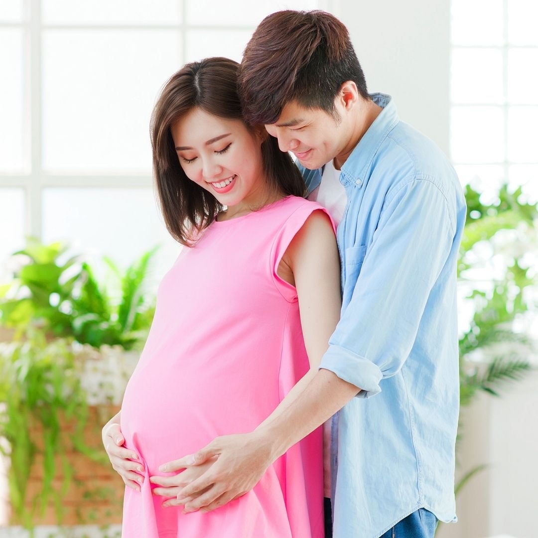 pregnant with husband