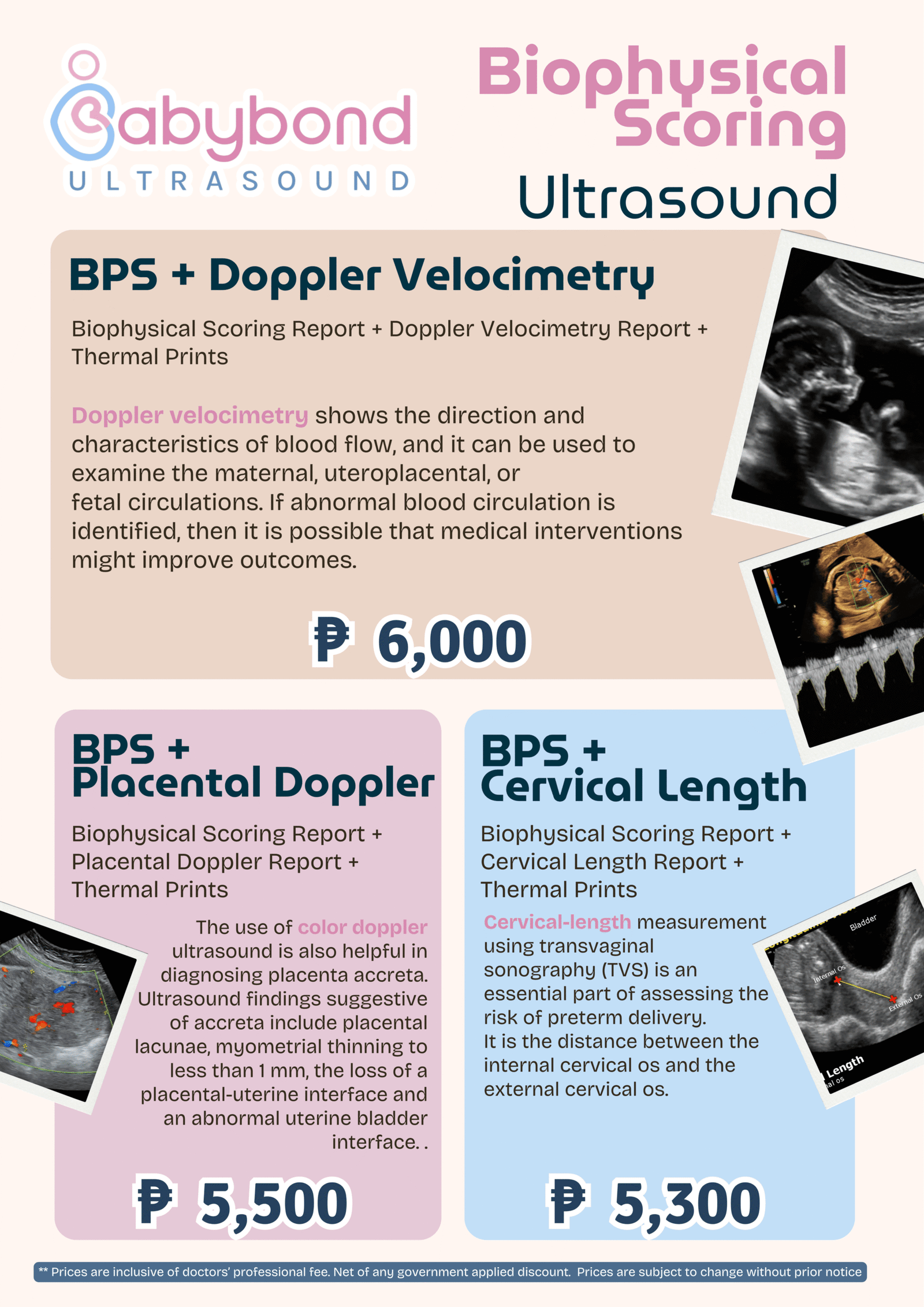 Biophysical Scoring (BPS) + Placental Doppler